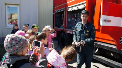 САНАТОРИЙ «МИР» В ГОСТЯХ У ПОЖАРНЫХ