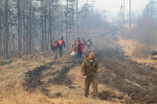 ПОЖАР В п.РАДУЖНЫЙ ЛОКАЛИЗОВАН