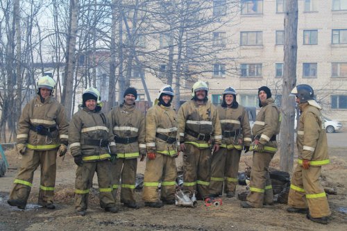 ПОЖАР В п.РАДУЖНЫЙ ЛОКАЛИЗОВАН