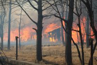 ПОЖАР В п.РАДУЖНЫЙ ЛОКАЛИЗОВАН