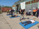 В ОЛЬСКОМ ГОРОДСКОМ ОКРУГЕ ПРОШЛИ СОРЕВНОВАНИЯ ПО ПОЖАРНО-СТРОЕВОЙ ПОДГОТОВКЕ