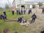 В ОЛЬСКОМ ГОРОДСКОМ ОКРУГЕ ПРОШЛИ СОРЕВНОВАНИЯ ПО ПОЖАРНО-СТРОЕВОЙ ПОДГОТОВКЕ