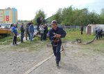 В ОЛЬСКОМ ГОРОДСКОМ ОКРУГЕ ПРОШЛИ СОРЕВНОВАНИЯ ПО ПОЖАРНО-СТРОЕВОЙ ПОДГОТОВКЕ